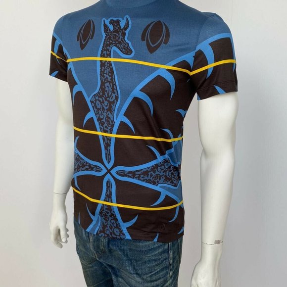 New Authentic Louis Vuitton Chapman Giraffe TShirt - Picture 4 of 13
